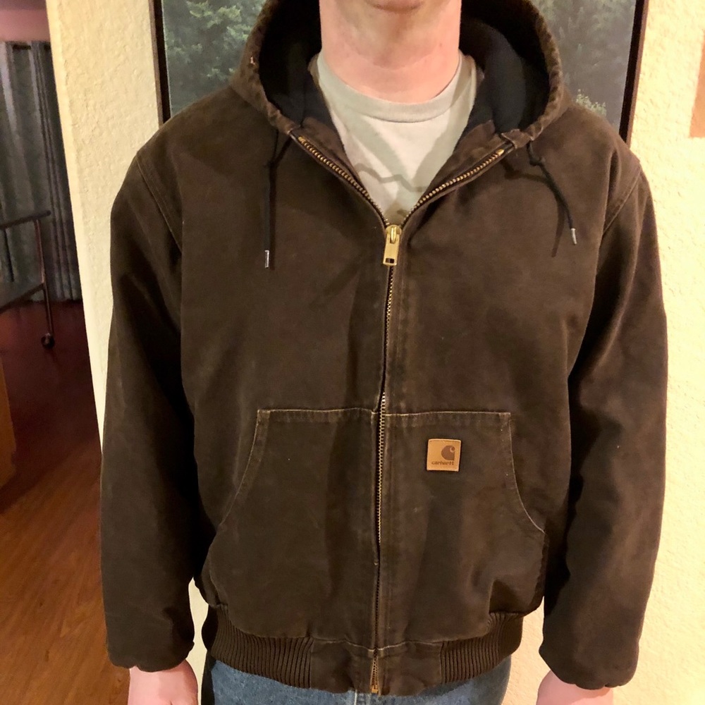 Brown Carhartt jacket